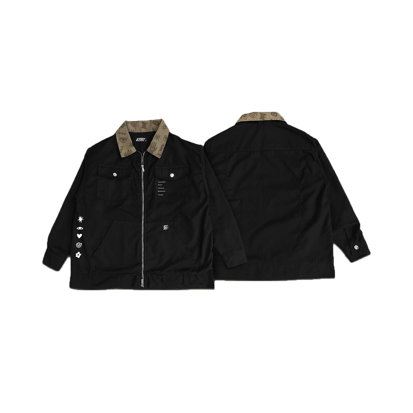 [New Released] ETQT Field Jacket - Minimalist Print V1