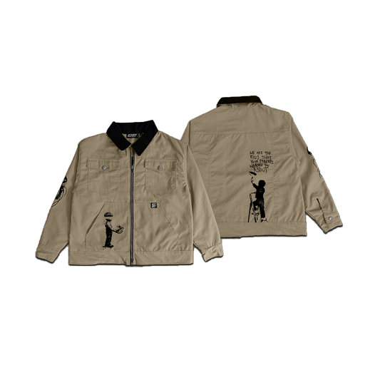 [New Released] ETQT Field Jacket - Minimalist Print V3