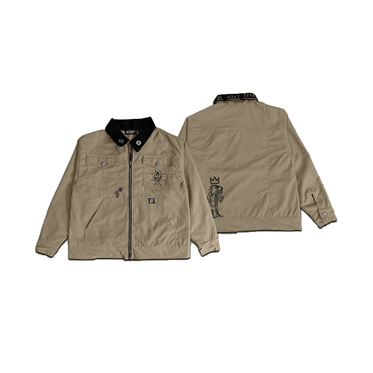 [New Released] ETQT Field Jacket - Minimalist Print V4