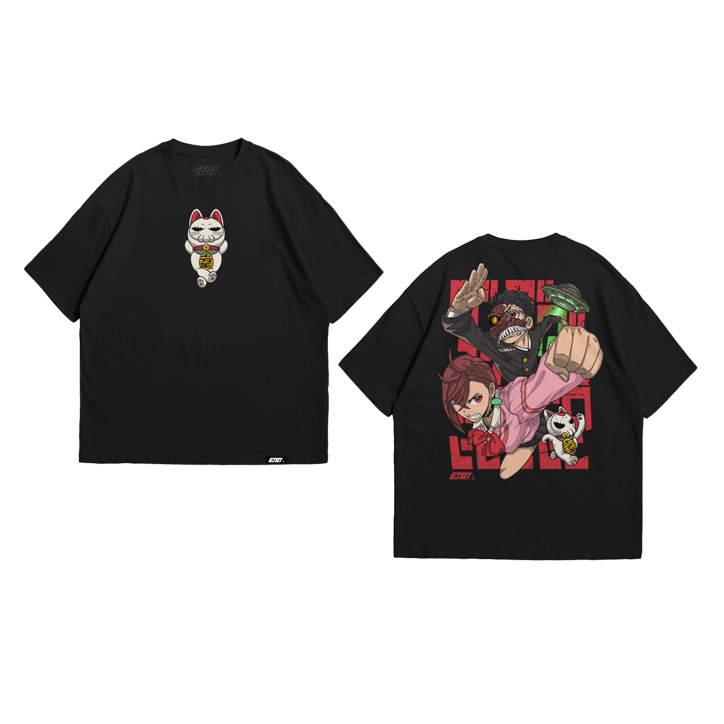 T-Shirt - Dandadan - Momo, Ken, and Turbo Granny