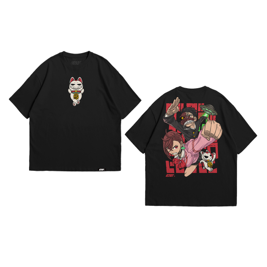 T-Shirt - Dandadan - Momo, Ken, and Turbo Granny