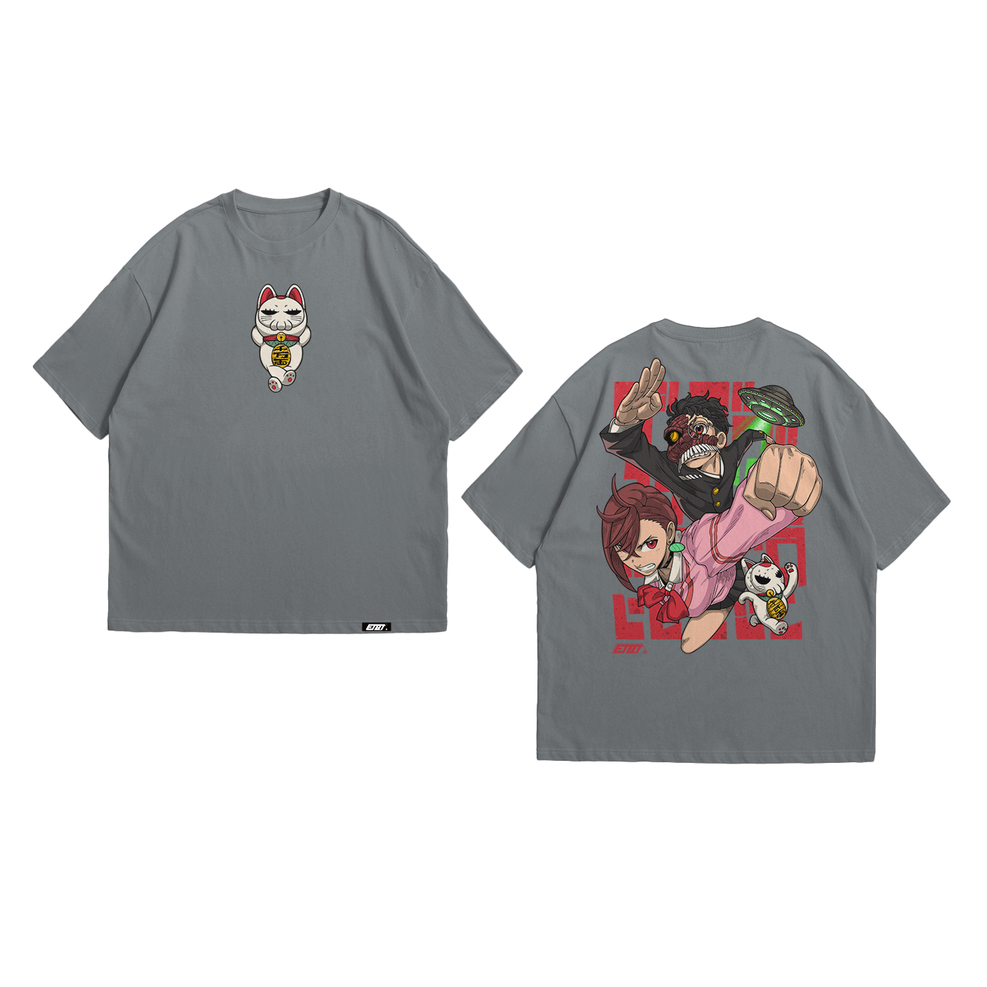 T-Shirt - Dandadan - Momo, Ken, and Turbo Granny