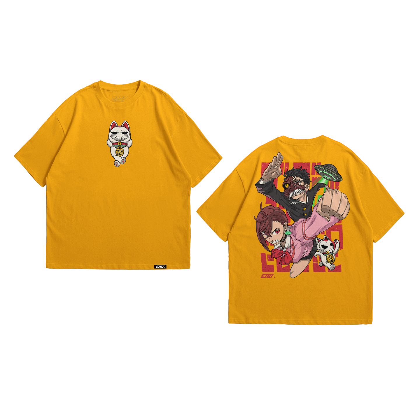 T-Shirt - Dandadan - Momo, Ken, and Turbo Granny
