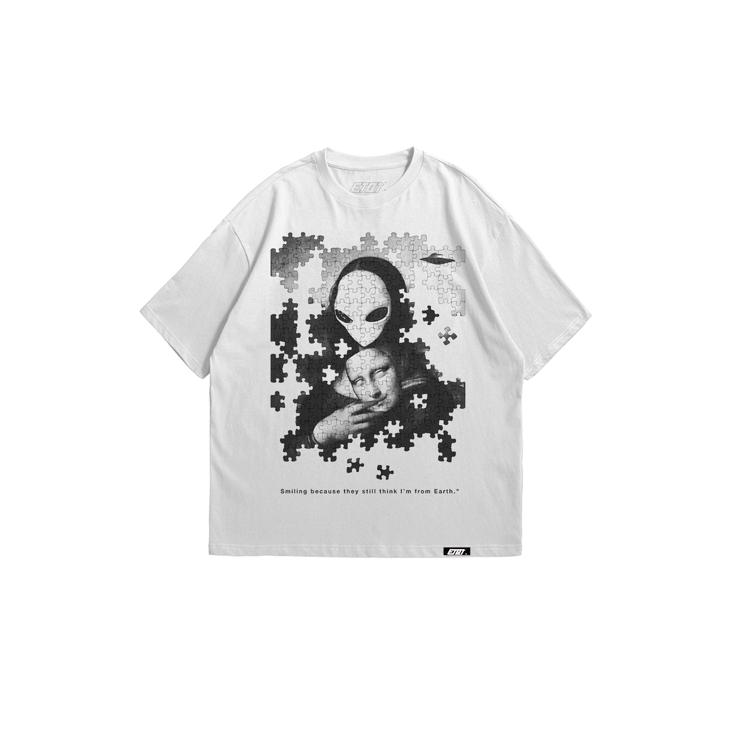 [New Released] Alien Shirt - Xtraterrestrials - Mona Lisa v2