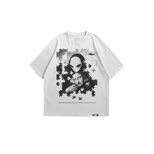 [New Released] Alien Shirt - Xtraterrestrials - Mona Lisa v2