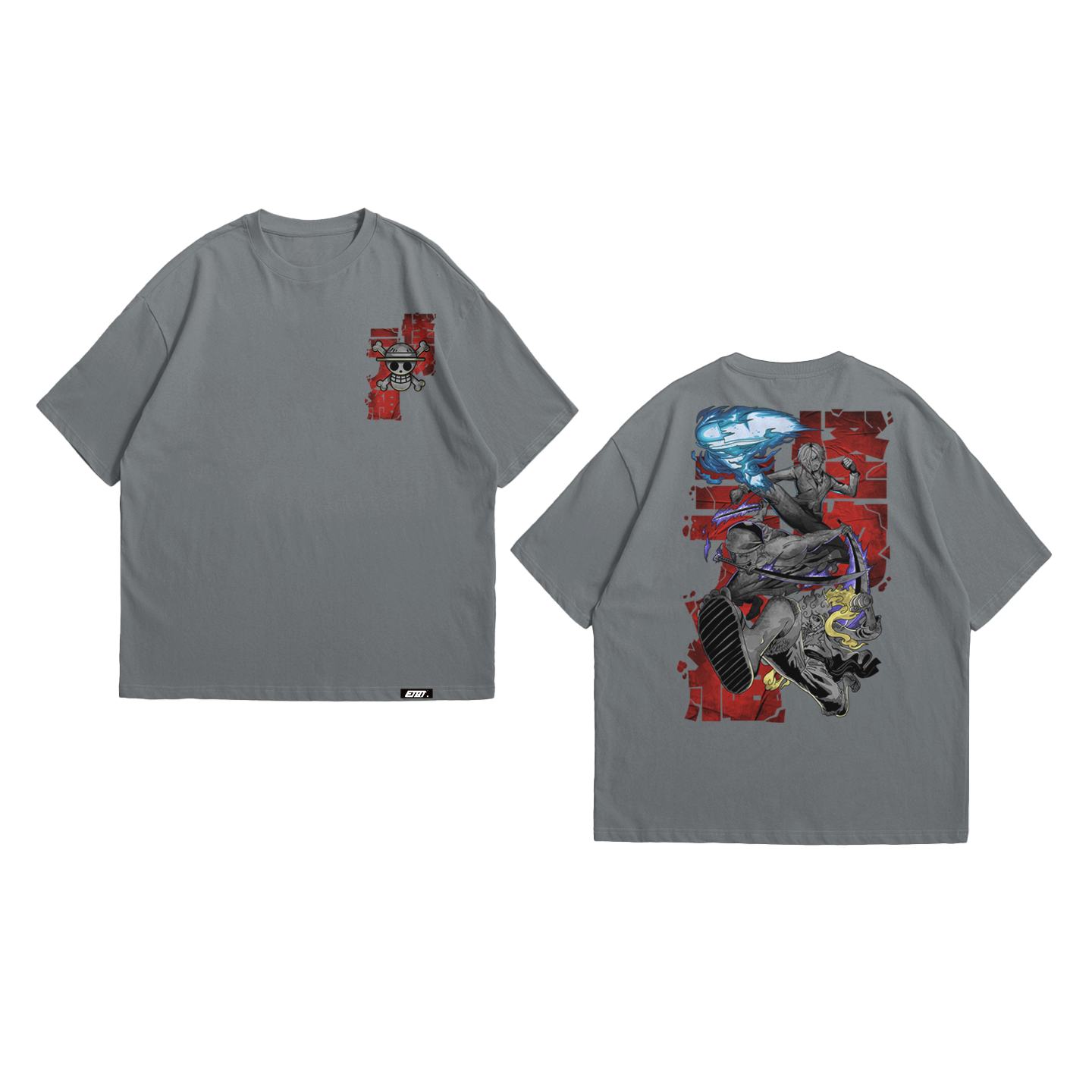 Anime Shirt - One Piece - Monster Trio v2