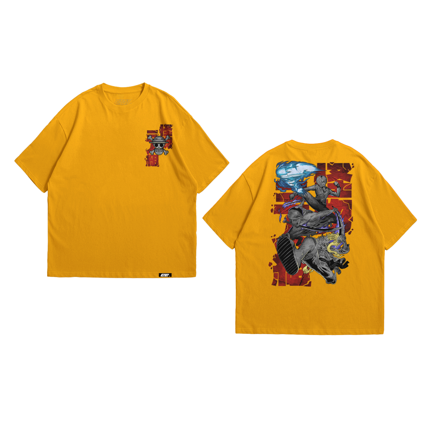 Anime Shirt - One Piece - Monster Trio v2