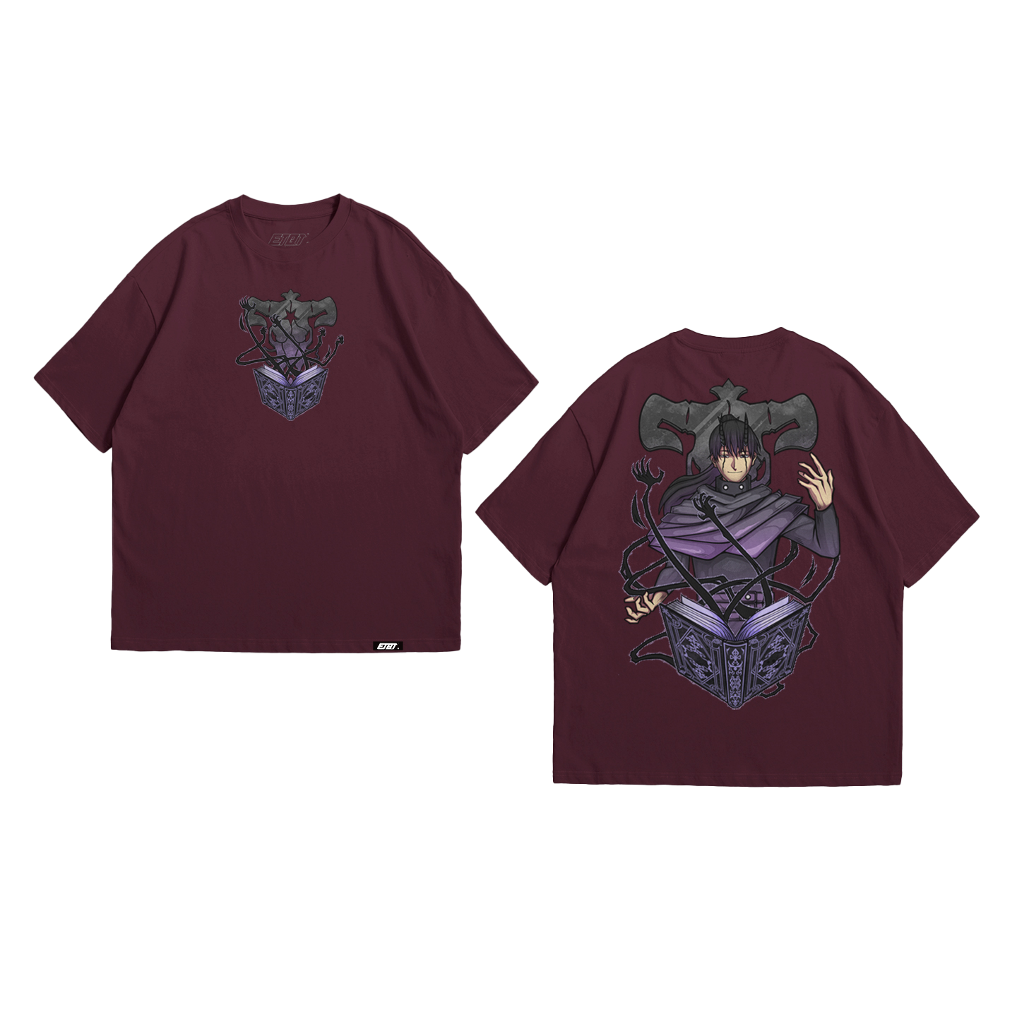 Anime Shirt - Black Clover - Nacht Faust v3