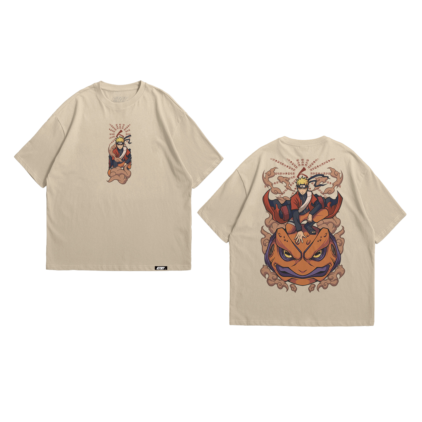 Anime Shirt - Naruto - Naruto and Gamakichi v2