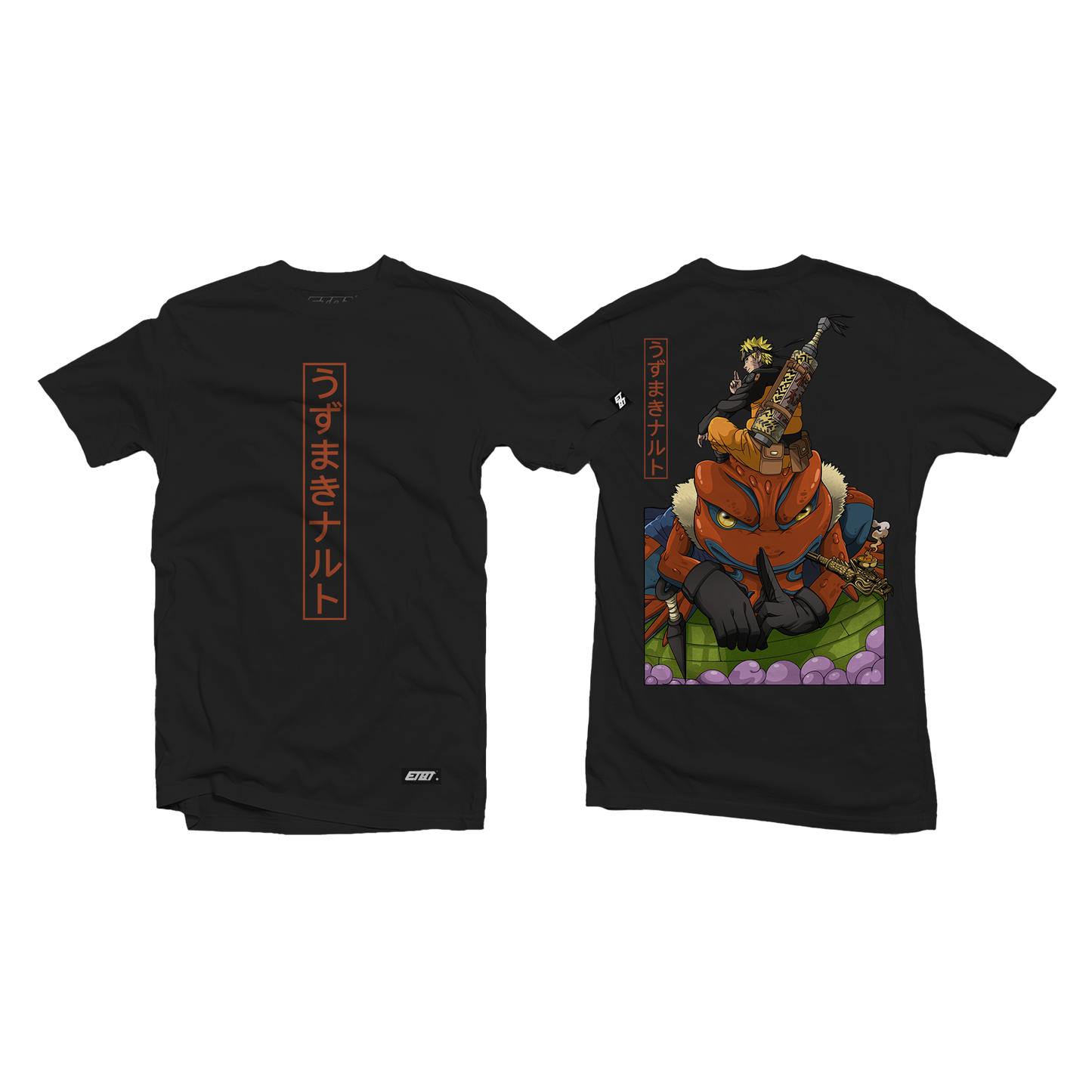 Anime Shirt - Naruto - Naruto and Gamakichi