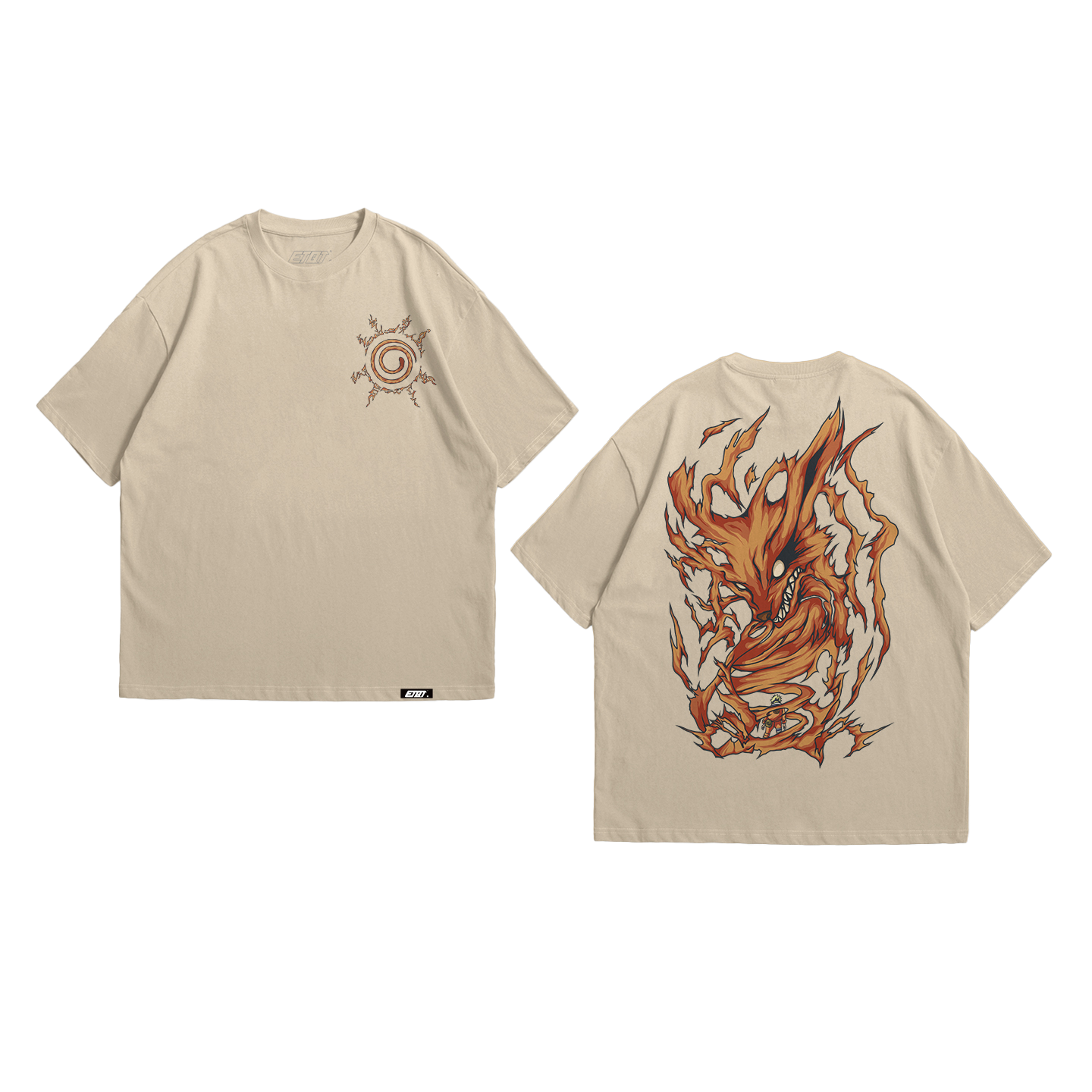 Anime Shirt - Naruto - Naruto and Kurama v2