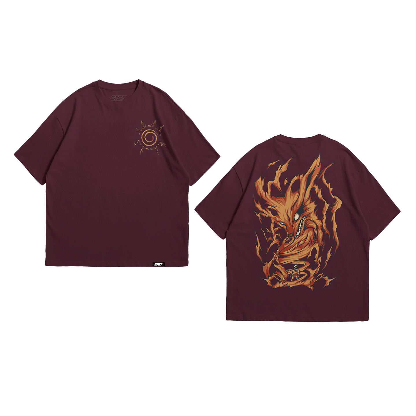 Anime Shirt - Naruto - Naruto and Kurama v2