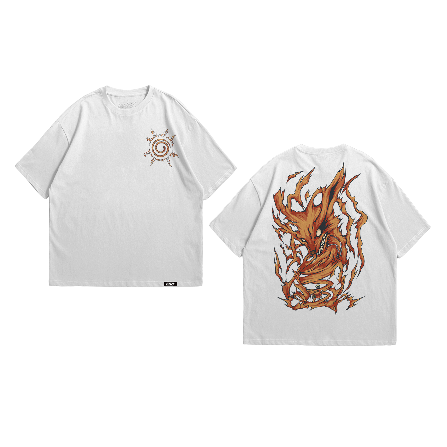 Anime Shirt - Naruto - Naruto and Kurama v2