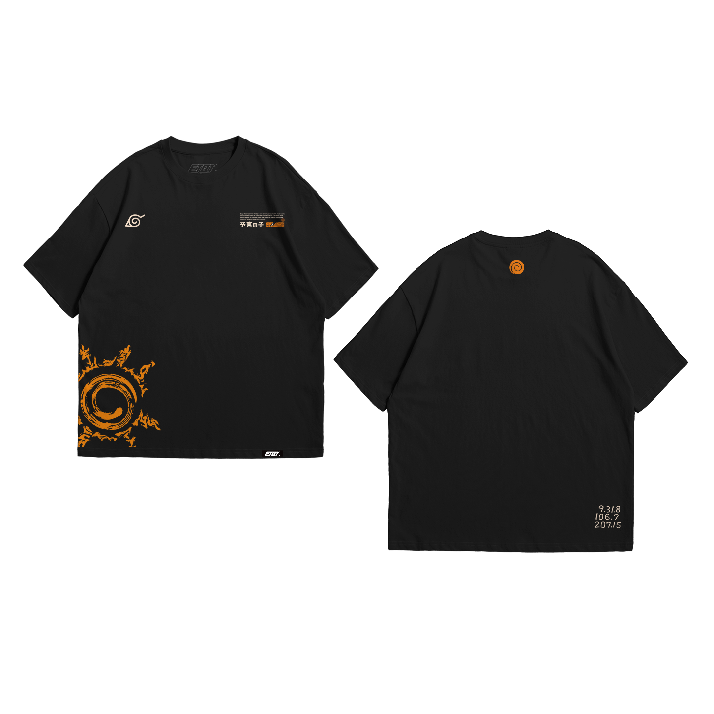 [New Released] Anime Shirt - Naruto - Naruto Seal v3
