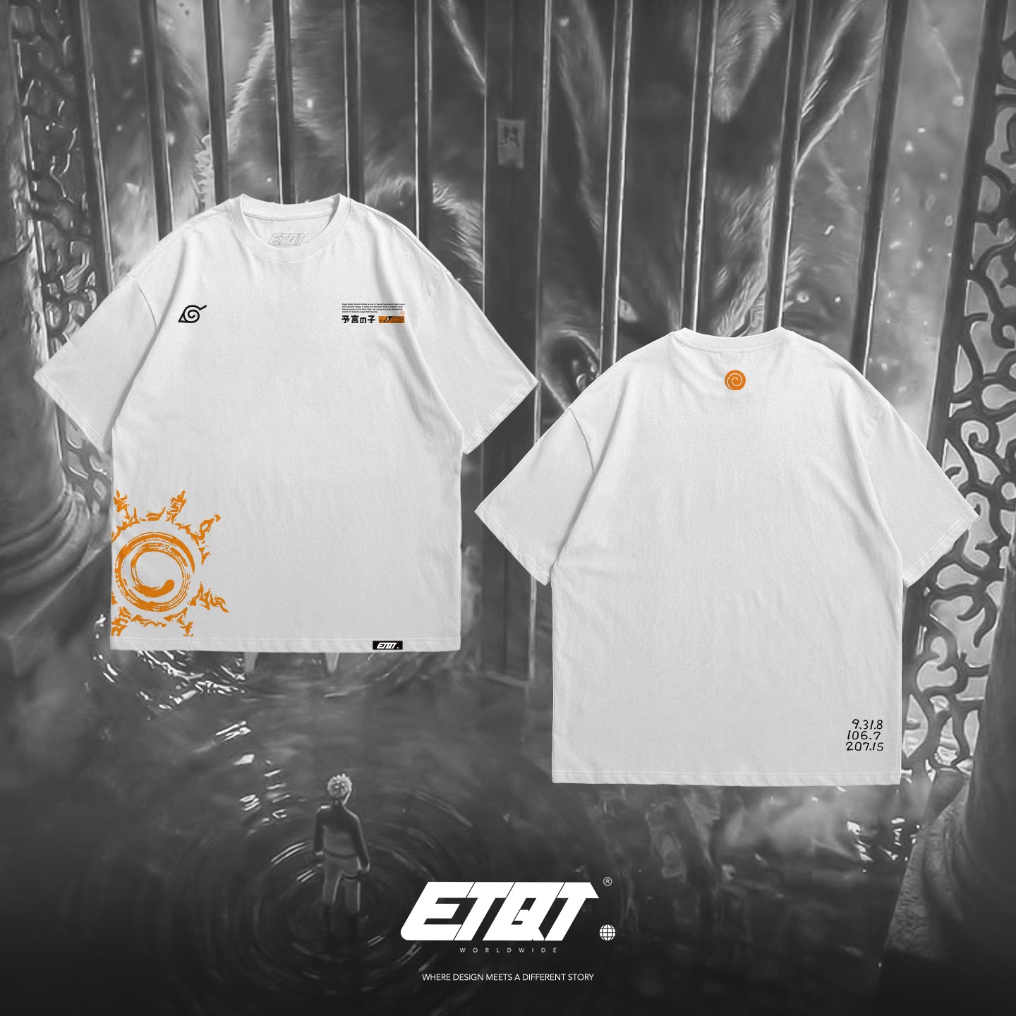 [New Released] Anime Shirt - Naruto - Naruto Seal v3