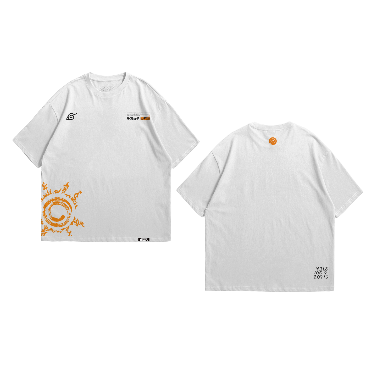[New Released] Anime Shirt - Naruto - Naruto Seal v3