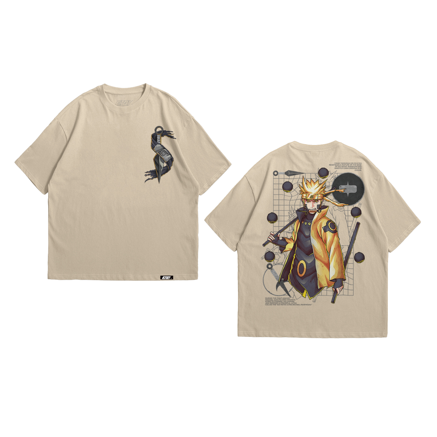 T-Shirt - Naruto - Uzumaki Naruto v4