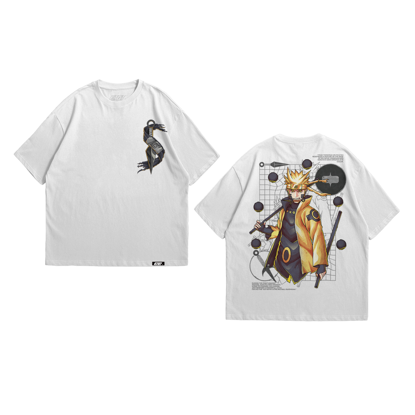 T-Shirt - Naruto - Uzumaki Naruto v4