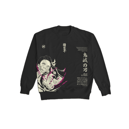 [New Released] Sweatshirt - Demon Slayer - Nezuko v6
