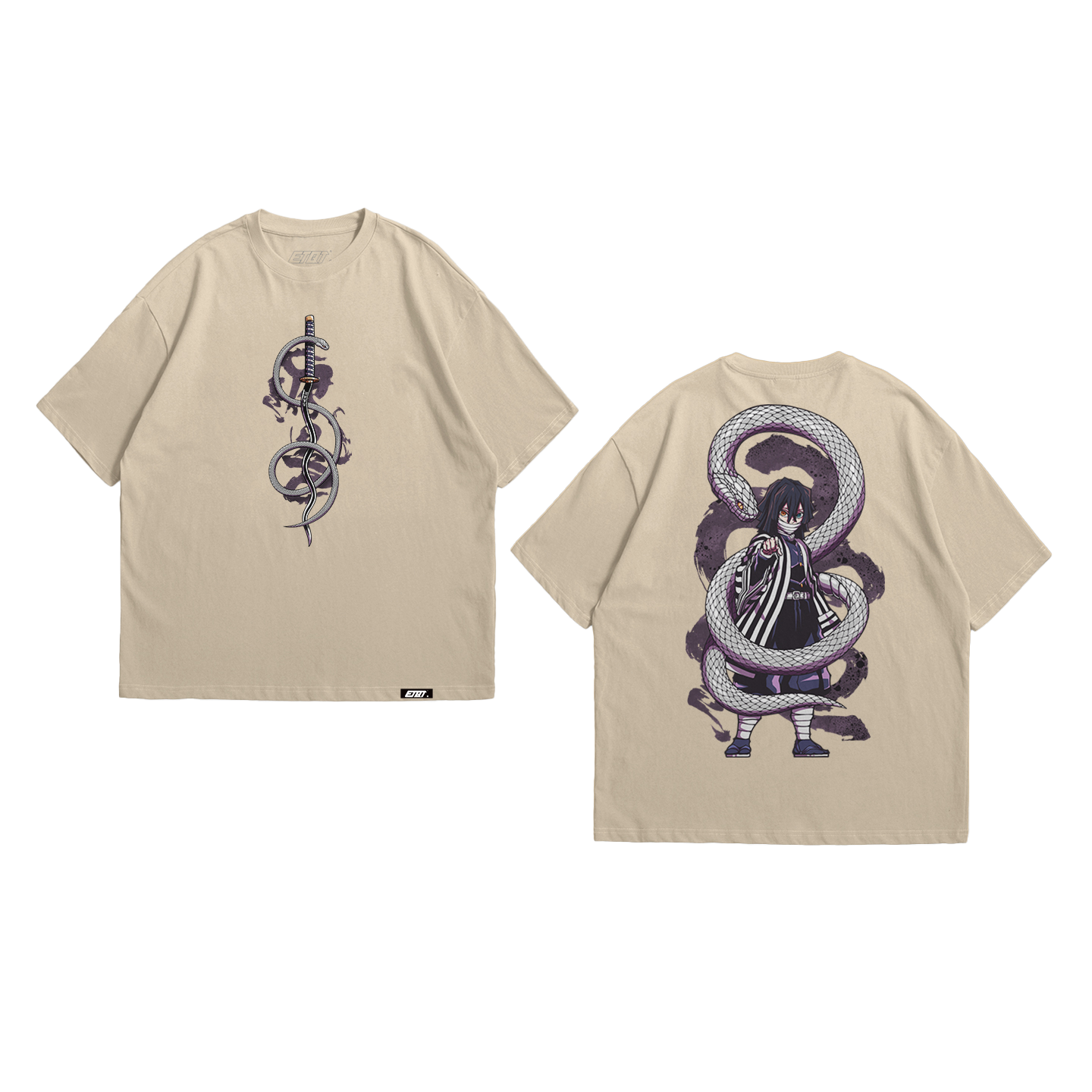 Anime Shirt - Demon Slayer - Obanai Iguro v2