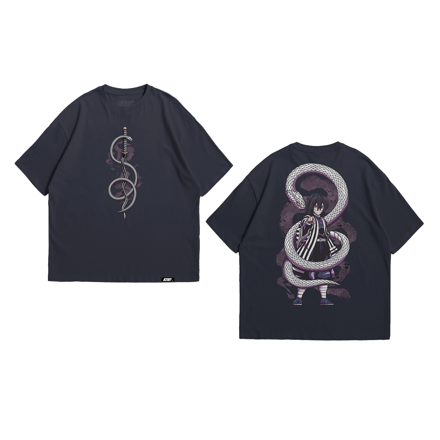 Anime Shirt - Demon Slayer - Obanai Iguro v2