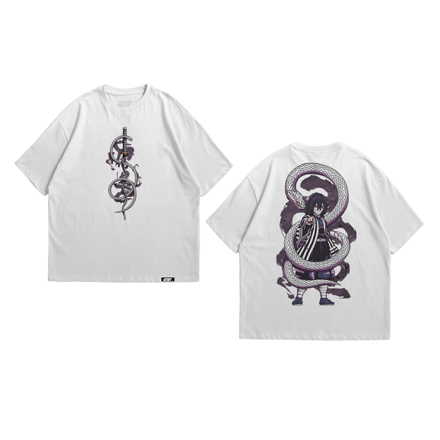 Anime Shirt - Demon Slayer - Obanai Iguro v2