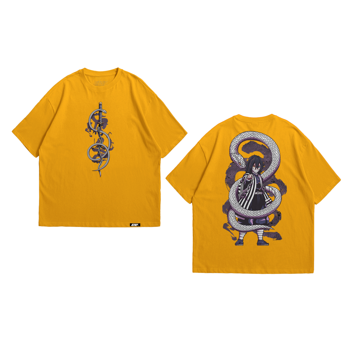 Anime Shirt - Demon Slayer - Obanai Iguro v2
