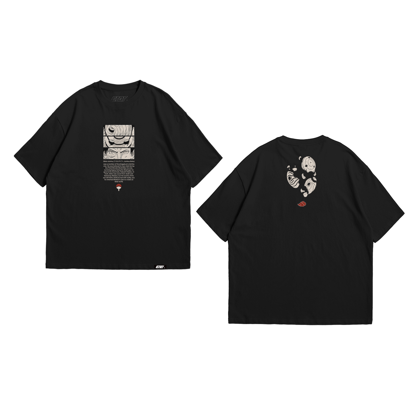 [New Released] Anime Shirt - Naruto - Uchiha Obito v2