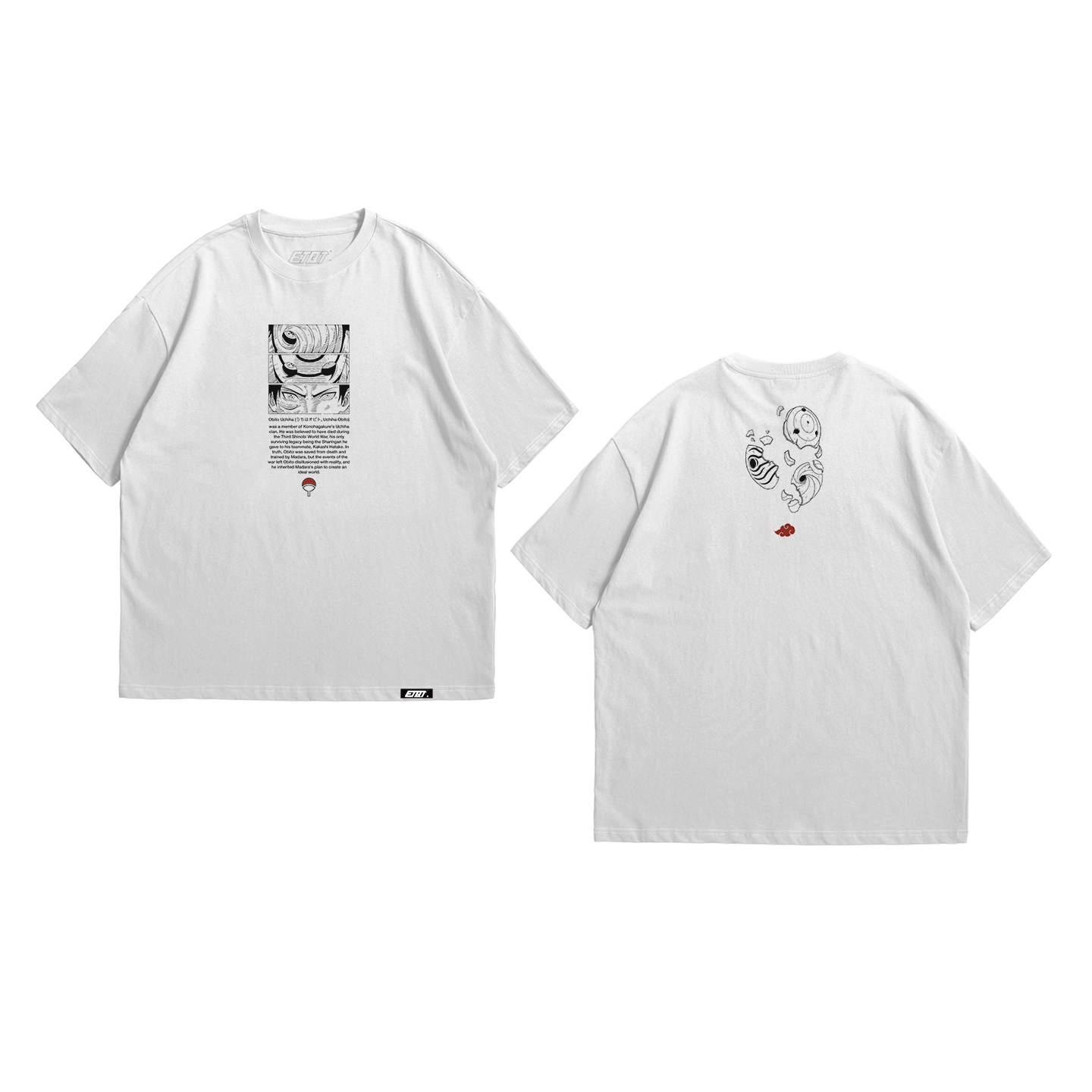 [New Released] Anime Shirt - Naruto - Uchiha Obito v2