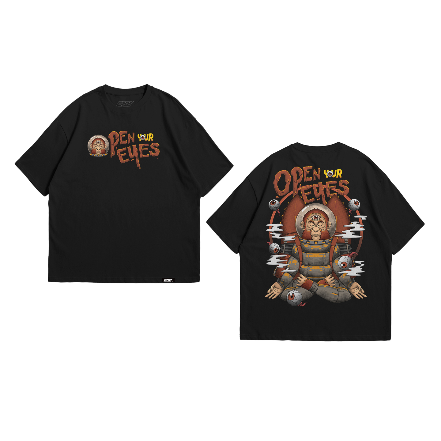 Alien Shirt - Xtraterrestrials - Open Your Eyes