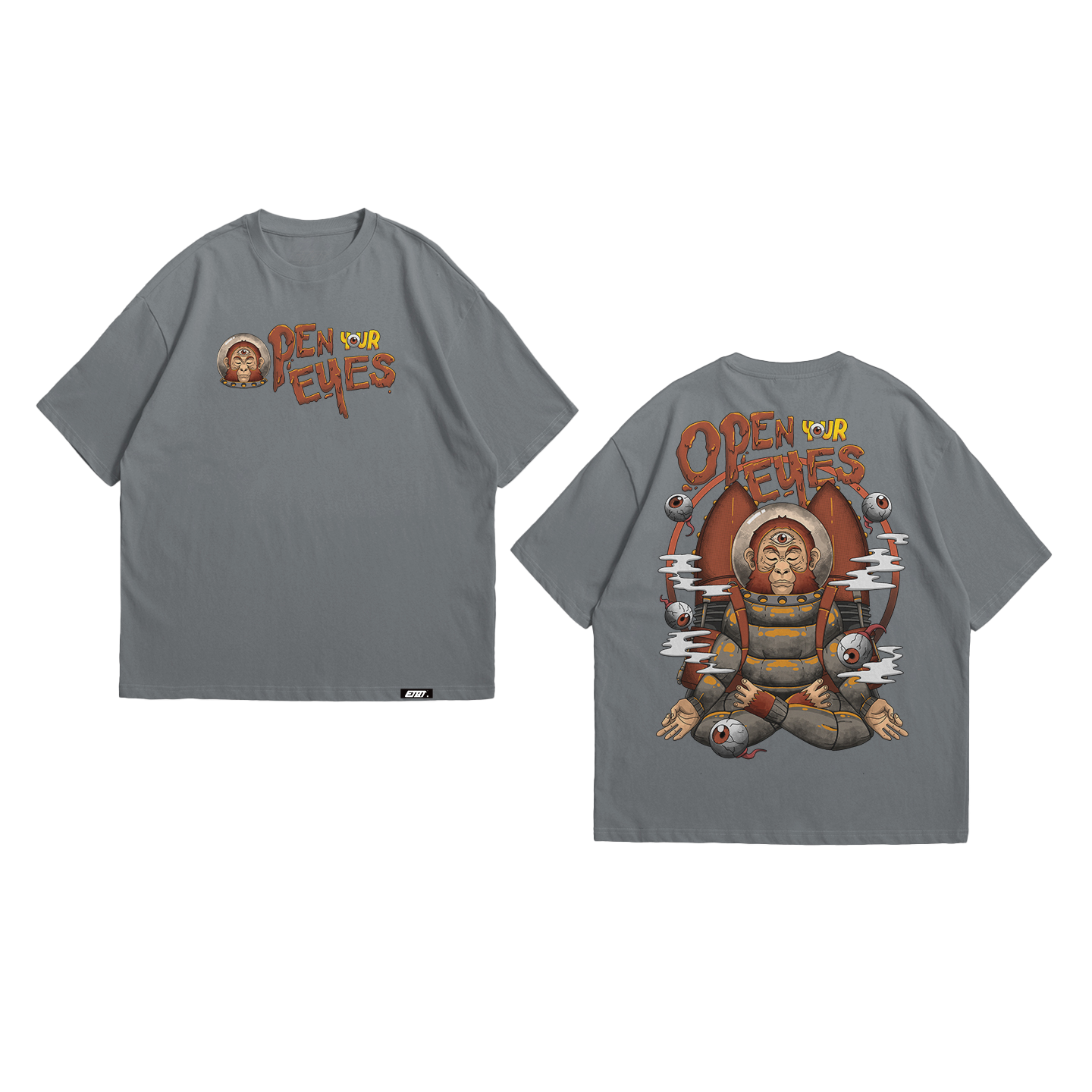 Alien Shirt - Xtraterrestrials - Open Your Eyes