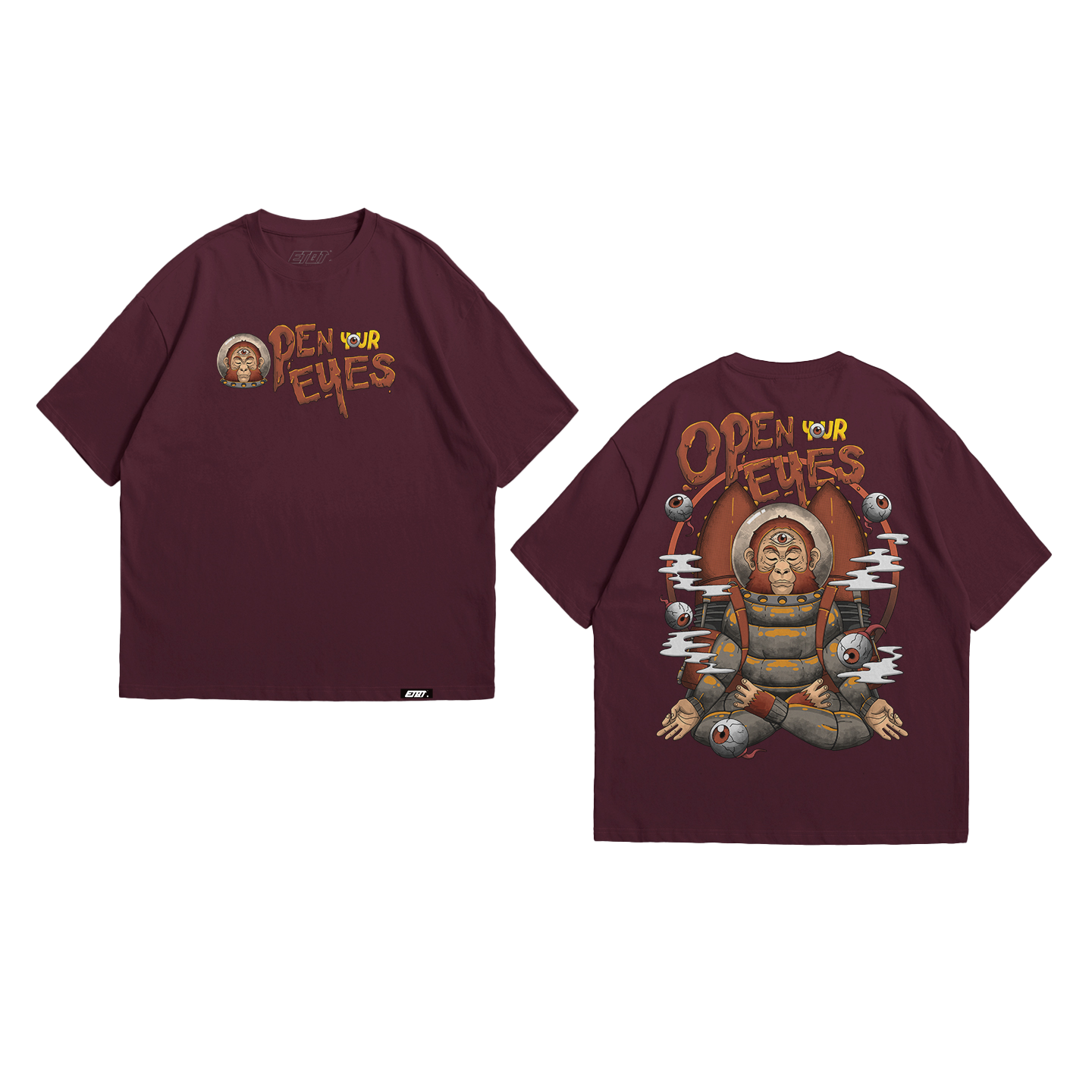 Alien Shirt - Xtraterrestrials - Open Your Eyes