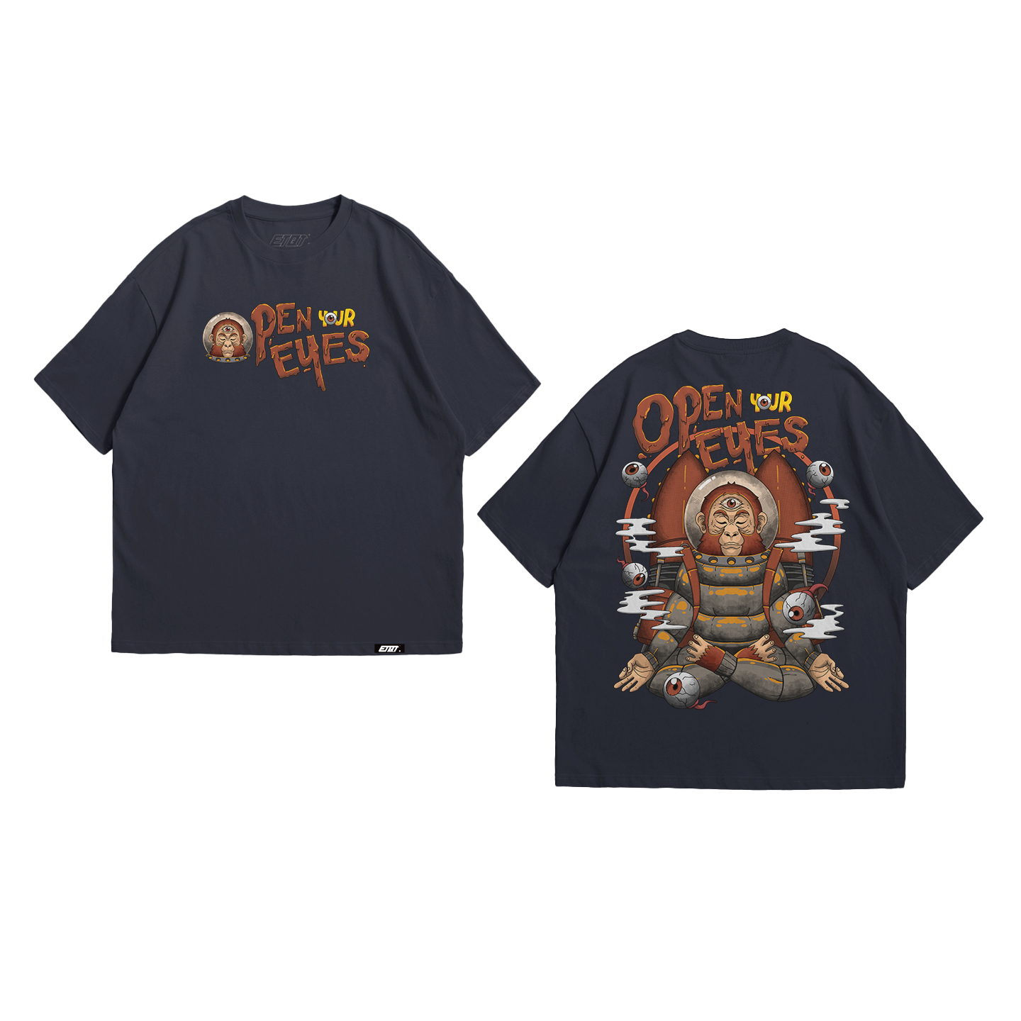 Alien Shirt - Xtraterrestrials - Open Your Eyes