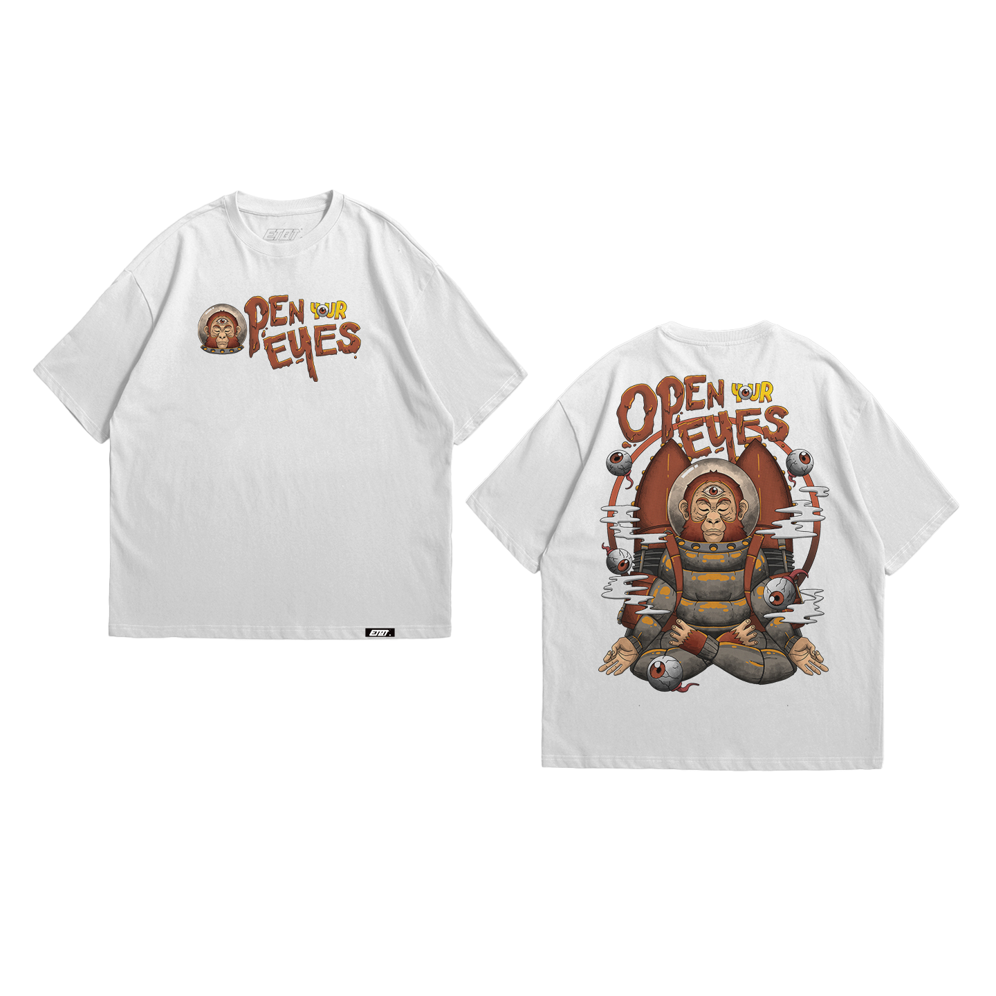 Alien Shirt - Xtraterrestrials - Open Your Eyes