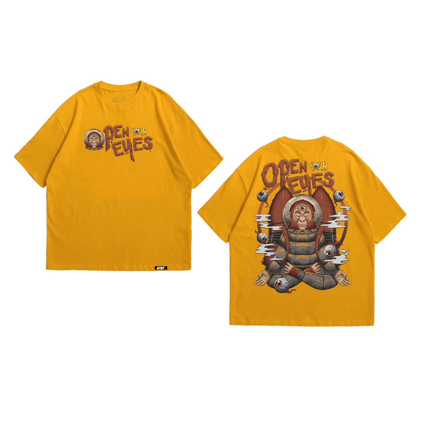 Alien Shirt - Xtraterrestrials - Open Your Eyes
