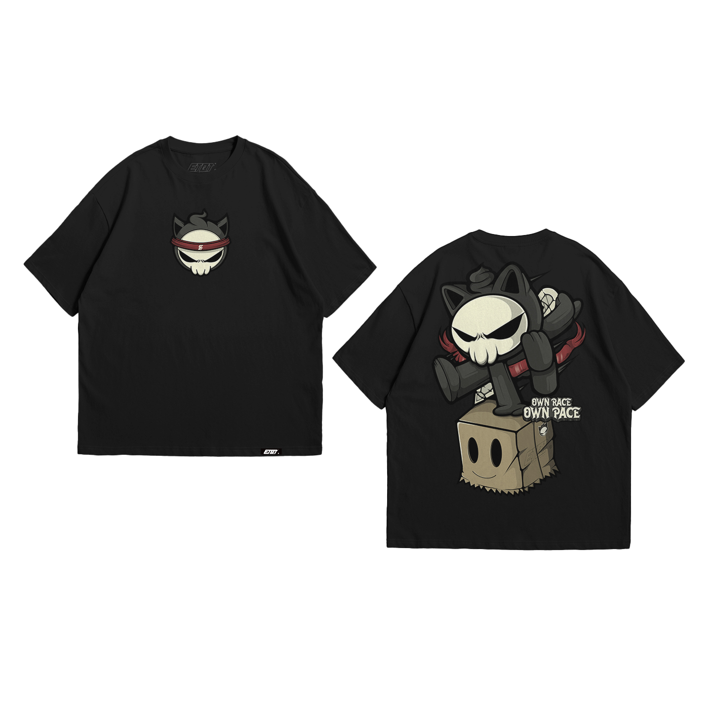 T-Shirt - Brand Shirt - Nekuro - Own Race, Own Pace
