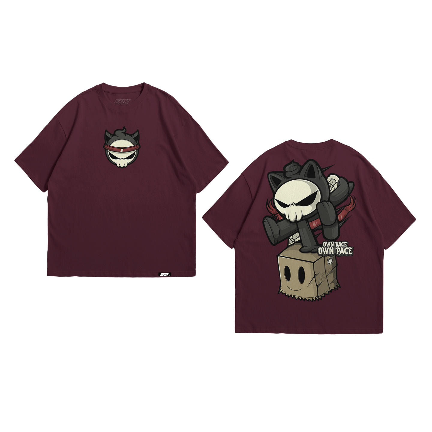 T-Shirt - Brand Shirt - Nekuro - Own Race, Own Pace