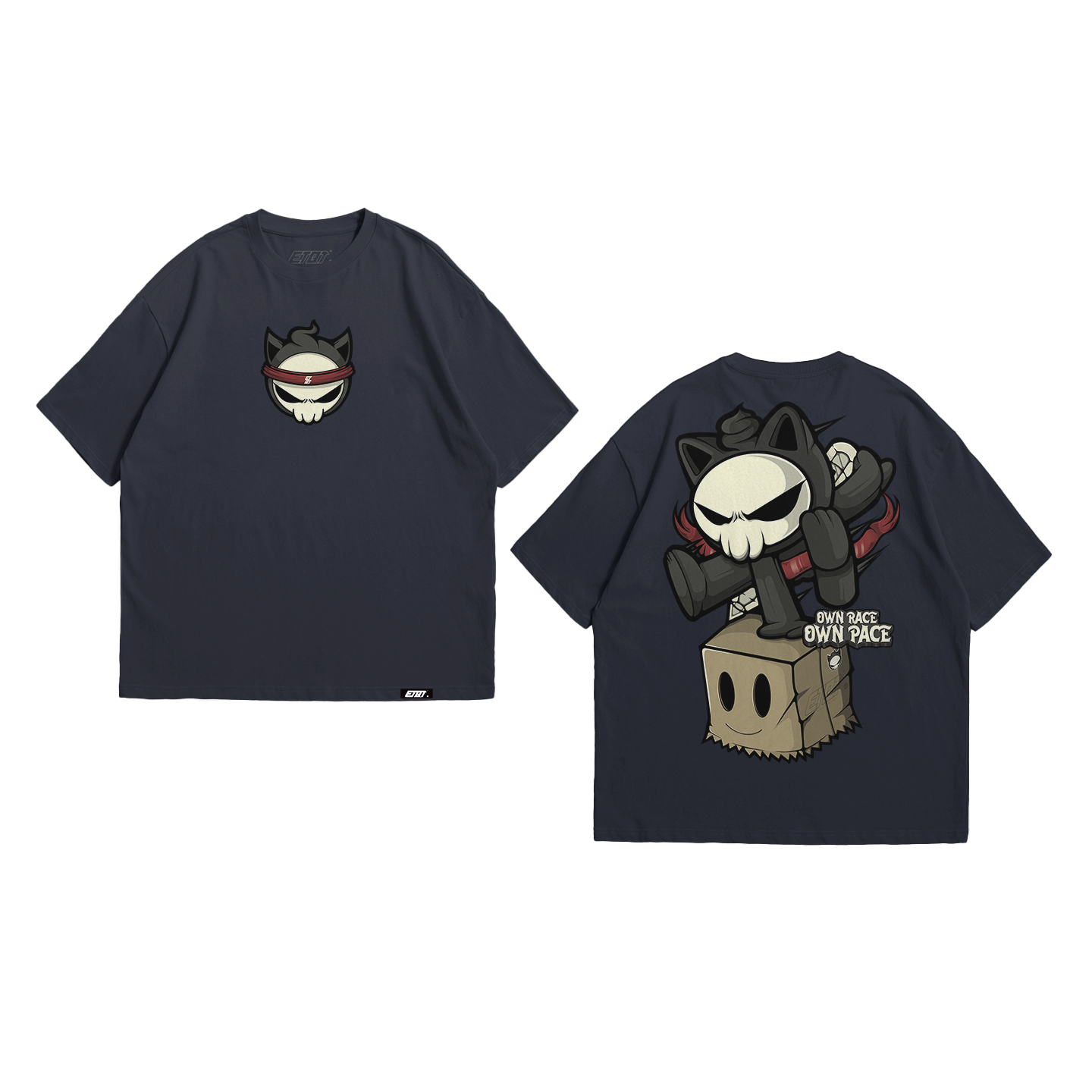 T-Shirt - Brand Shirt - Nekuro - Own Race, Own Pace