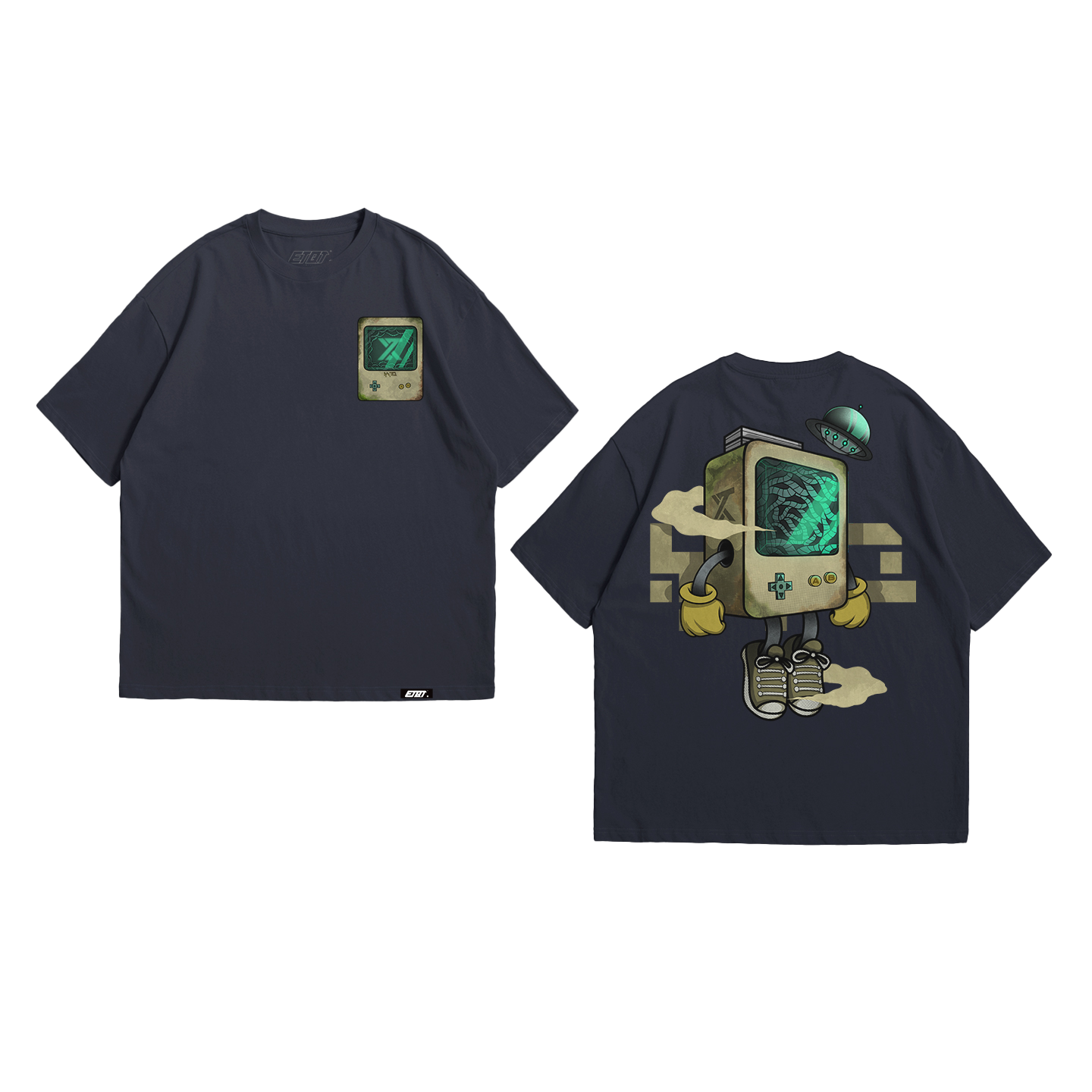Alien Shirt - Xtraterrestrials - Pixel Box rep