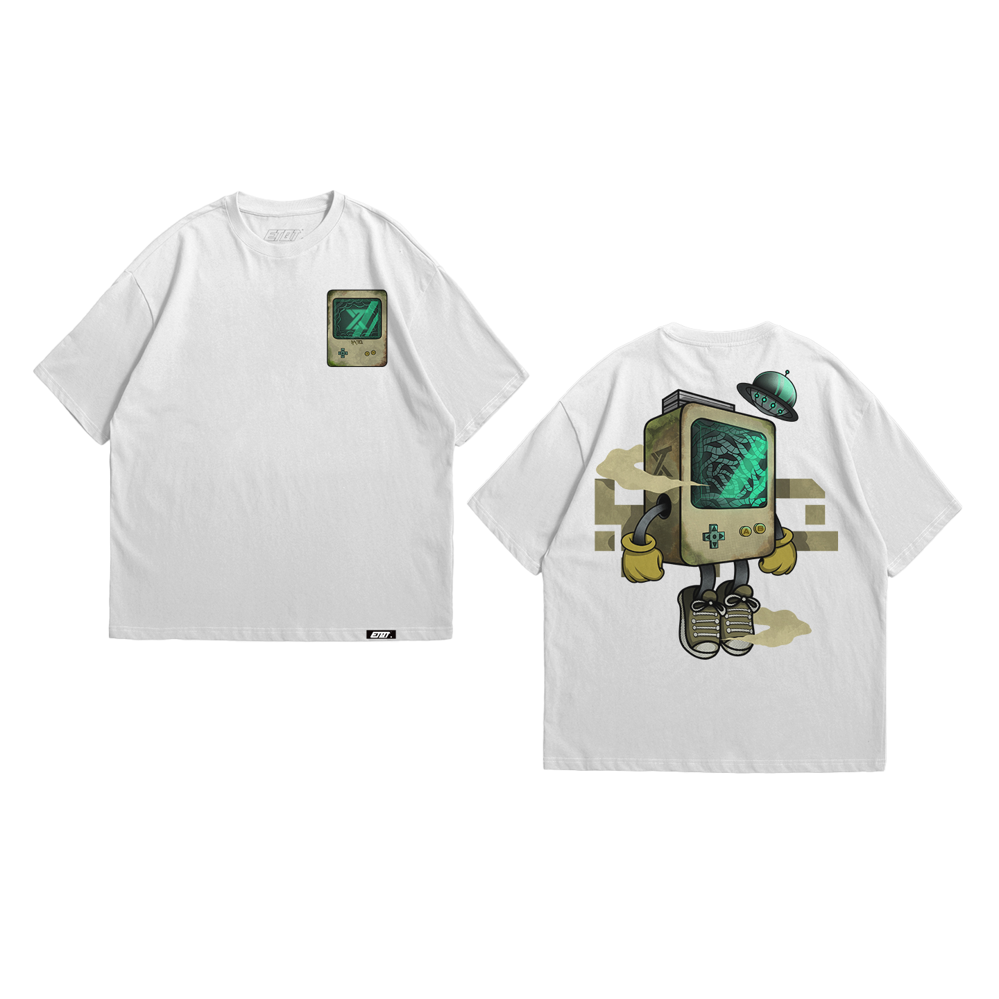 Alien Shirt - Xtraterrestrials - Pixel Box rep