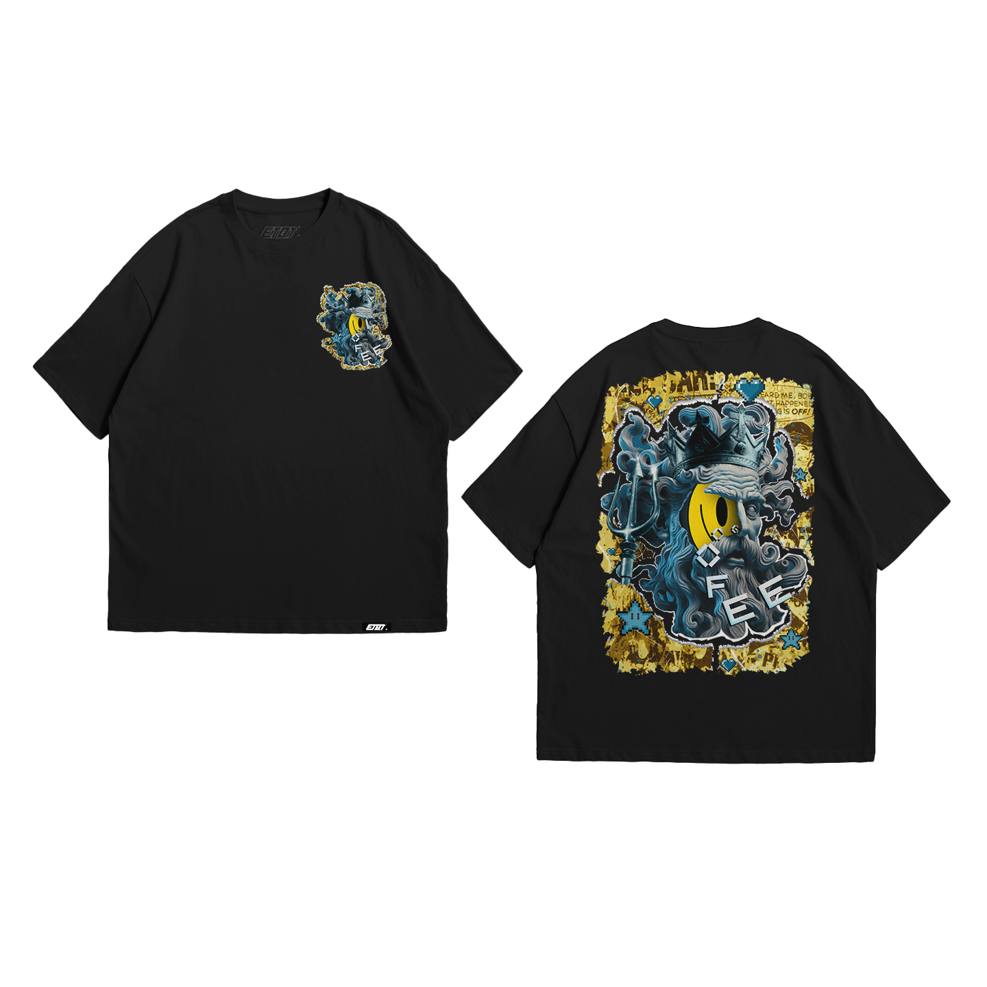 T-Shirt - GooFee - Pop Art - Poseidon