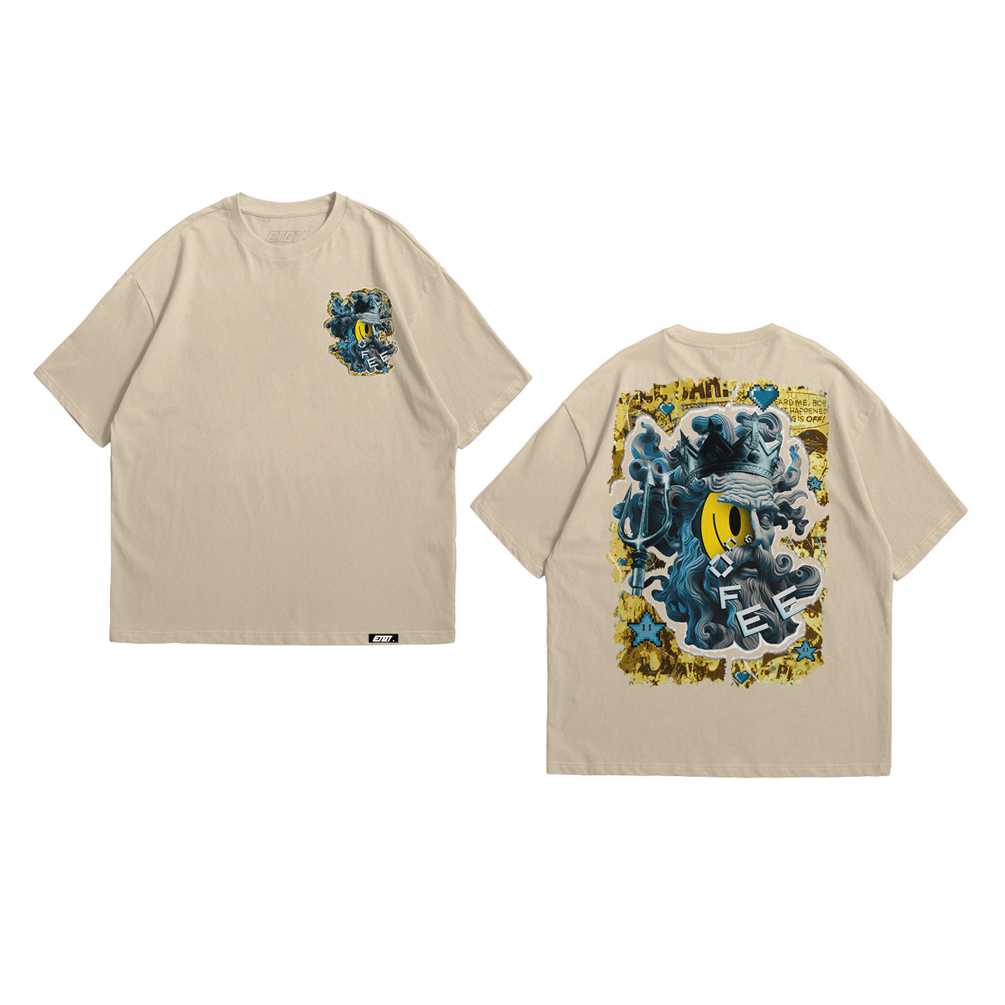 T-Shirt - GooFee - Pop Art - Poseidon