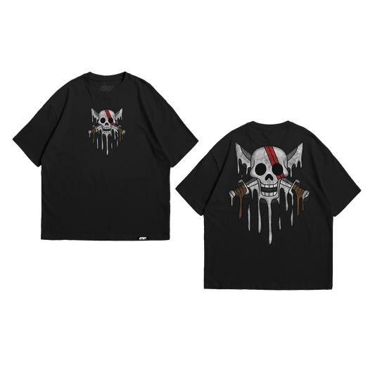 Anime Shirt - One Piece - Jolly Roger - Red Hair Pirates