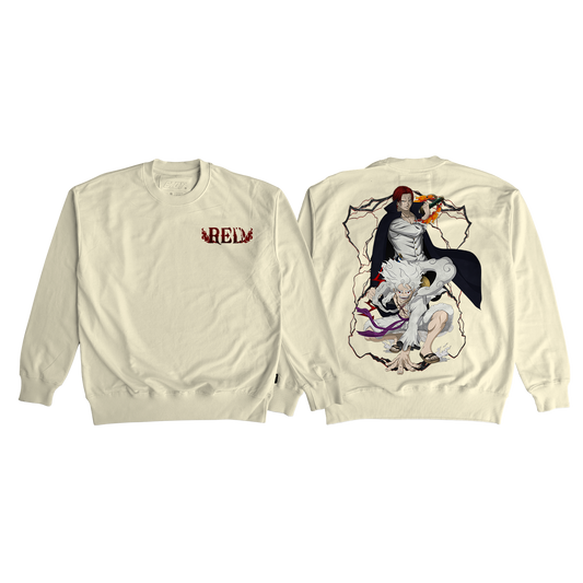 Sweatshirt - One Piece - Shanks and Luffy