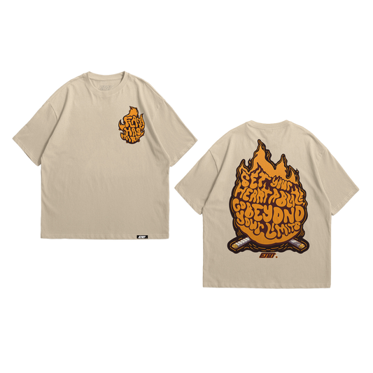 T-Shirt - Demon Slayer - Flame Hashira - Rengoku - Typography Art