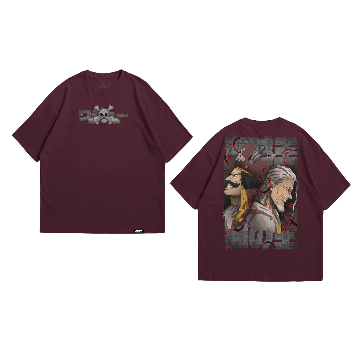 Anime Shirt - One Piece - Roger and Rayleigh v2