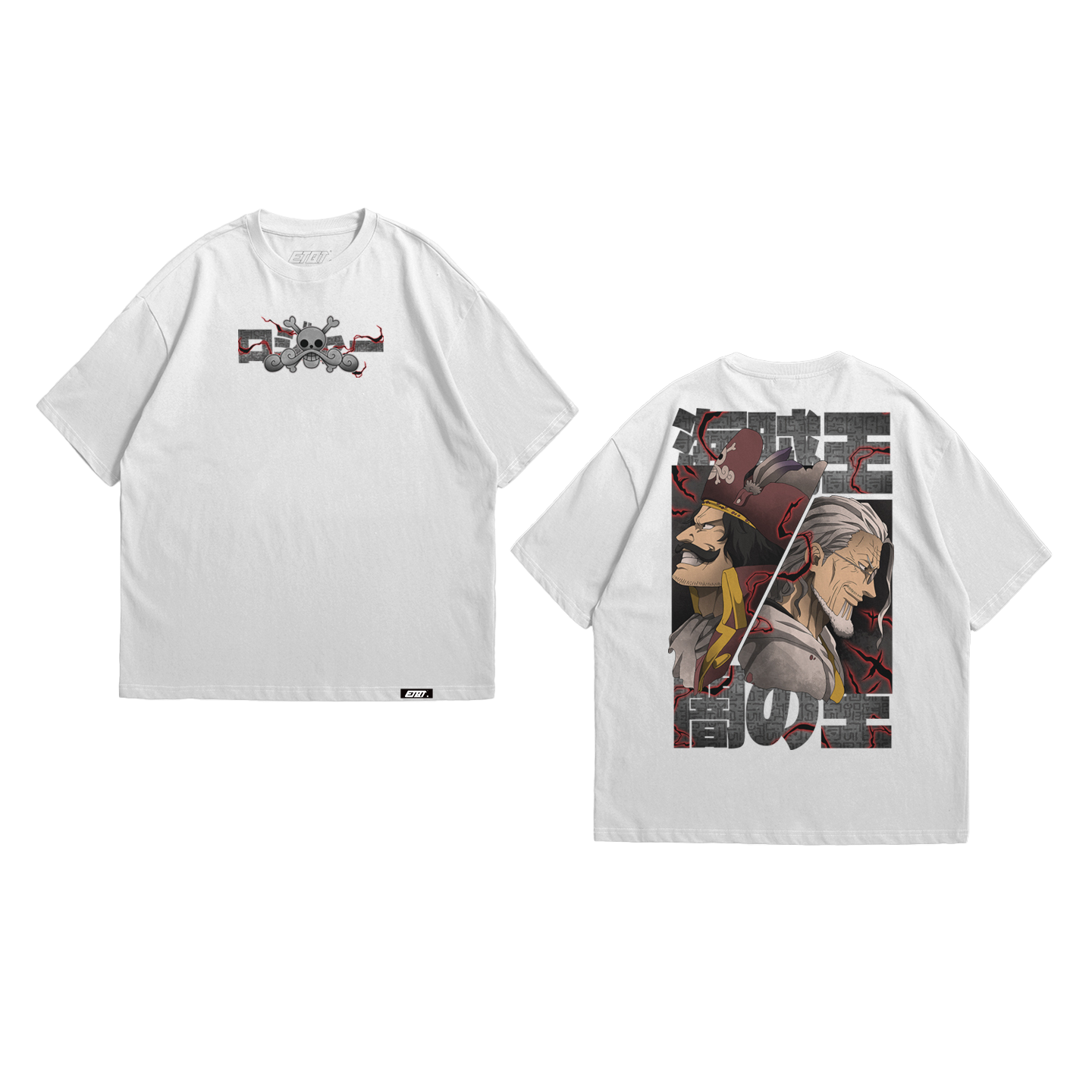 Anime Shirt - One Piece - Roger and Rayleigh v2