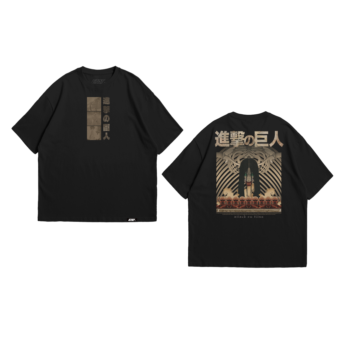 T-Shirt - Attack on Titan - Rumbling