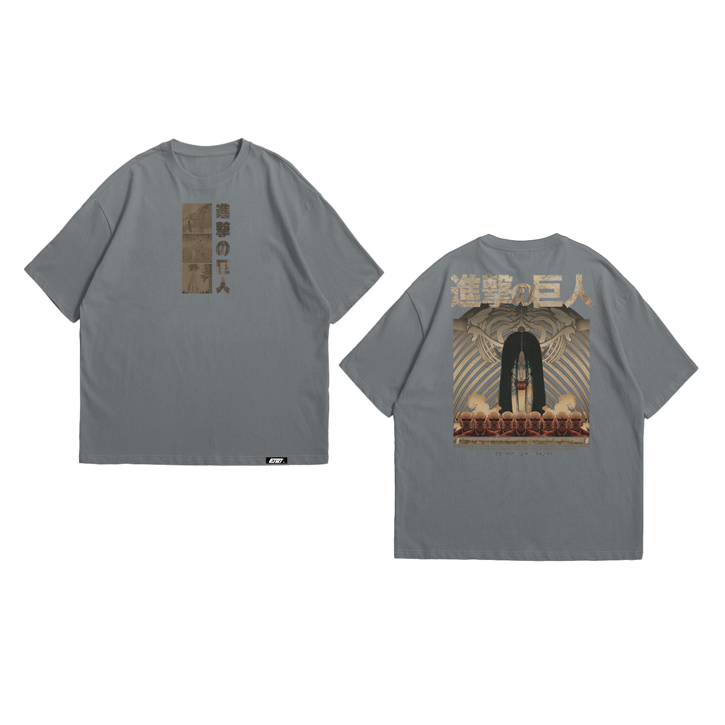 T-Shirt - Attack on Titan - Rumbling