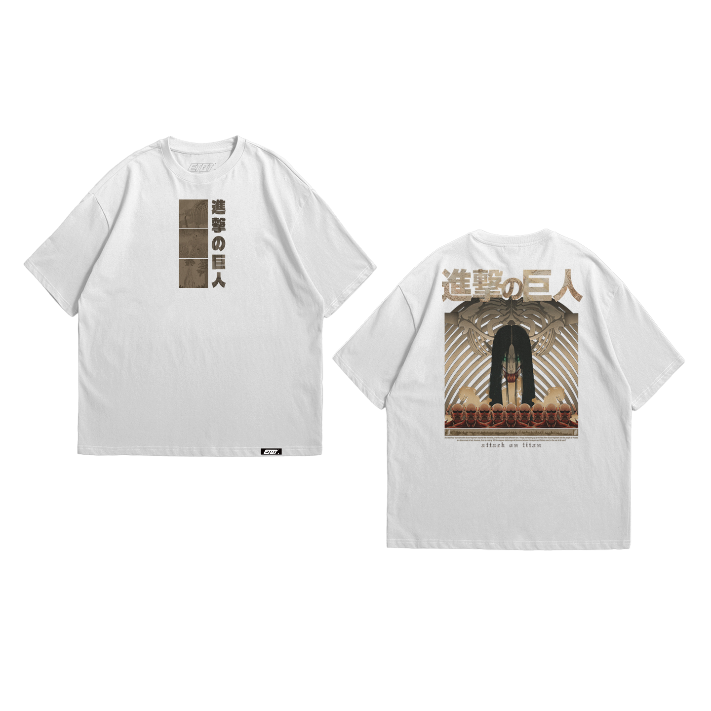 T-Shirt - Attack on Titan - Rumbling